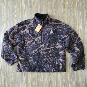 Nike ACG Candwell Glacier Men's Therma-FIT ADV Half Zip Pullover Medium M Black